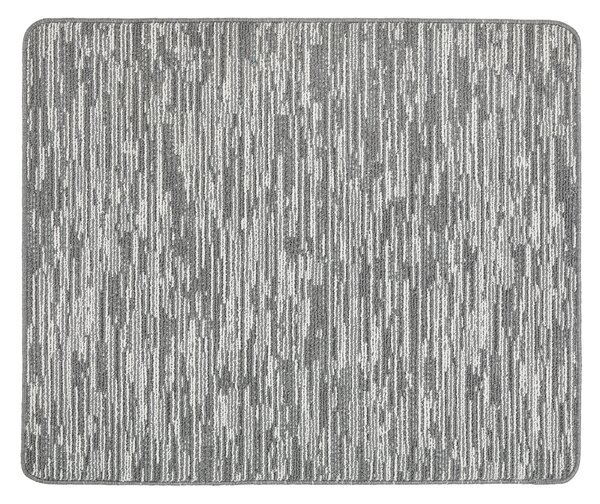 Marvel Boucle Broken Stripe Washable Rug Broken Stripe Grey