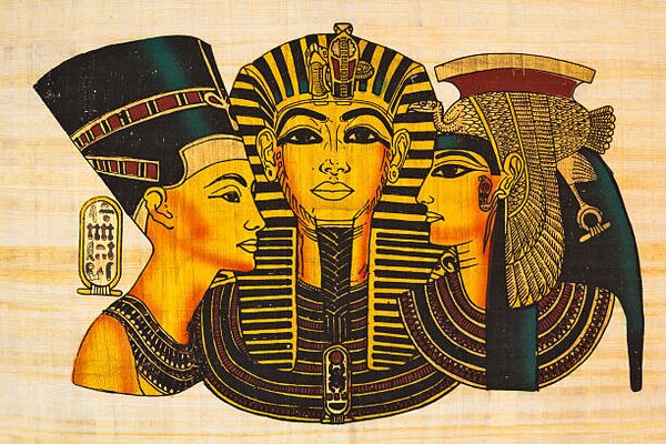 Photography "Nefertiti, Tutankhamun, and Cleopatra ", ewg3D