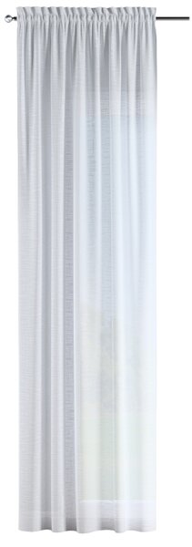 Slot and frill curtain