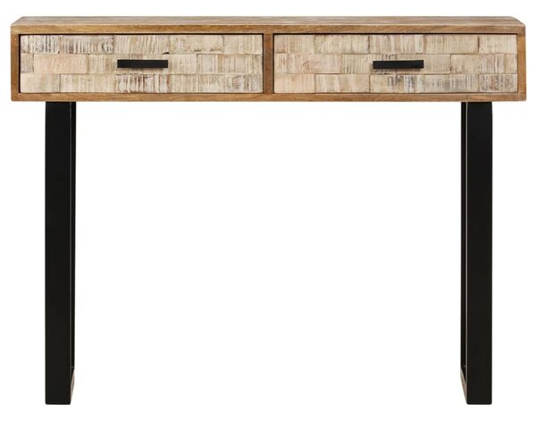 Console Table 100x30x75 cm Solid Mango Wood