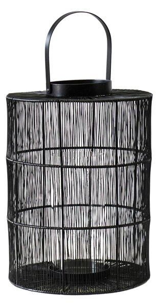 Portofino Wirework Lantern Black