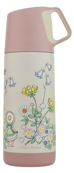 Rätt Start Elsa Beskow Blomsterfesten thermos 35 cl White