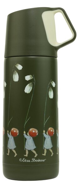 Rätt Start Elsa Beskow Tomtebobarnen thermos 35 cl Green