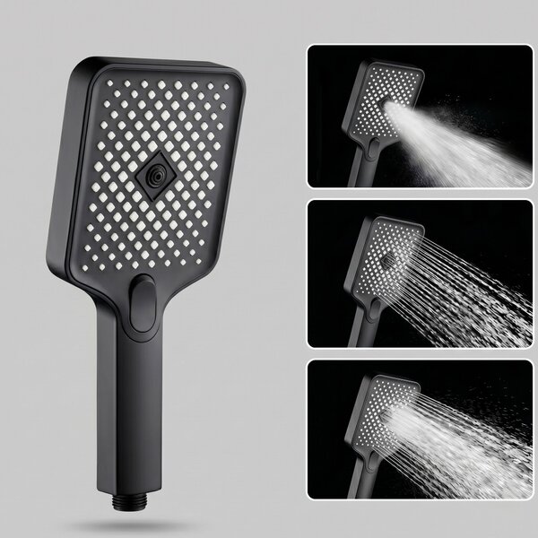 Shower handset REA JS-031 BLACK