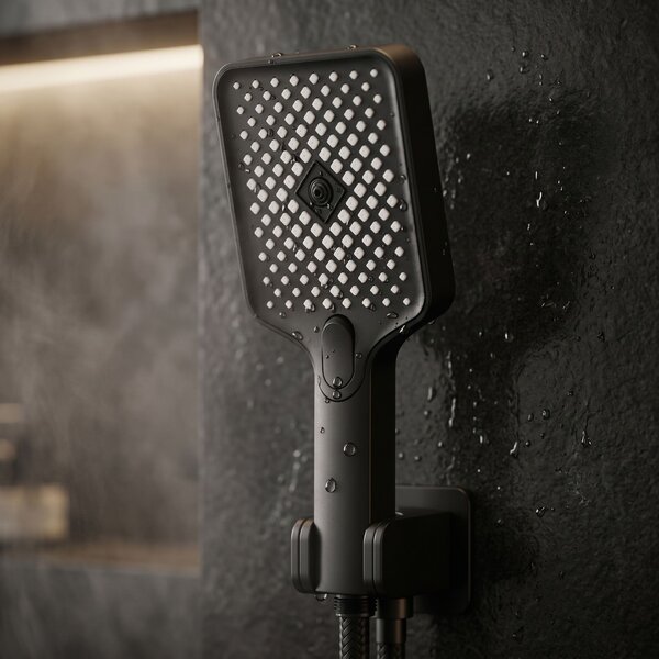 Shower handset REA JS-031 BLACK
