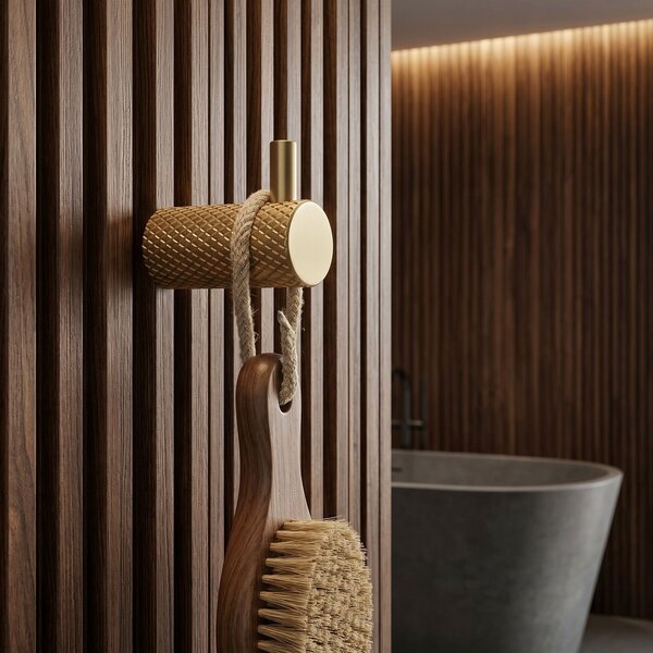 Bathroom hook A62305BG OTTO Brush Gold