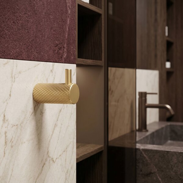 Bathroom hook A62305BG OTTO Brush Gold