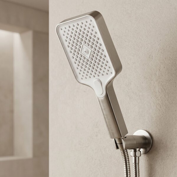 Shower handset REA JS-031 BRUSH NICKLE