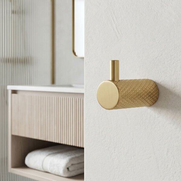 Bathroom hook A62305BG OTTO Brush Gold