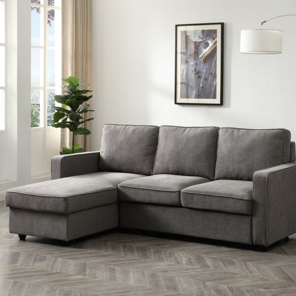 Kayden Corner Sofabed Grey Grey