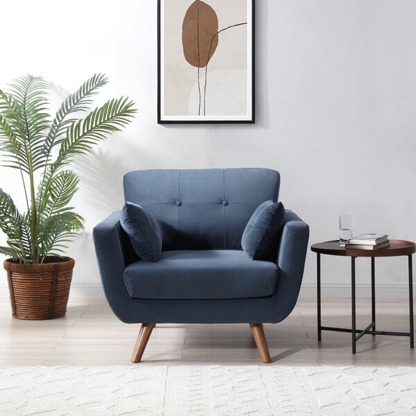 Bobby Armchair Ink Blue