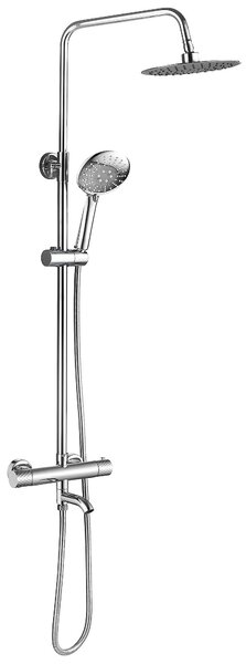 Thermostatic shower system Rea Lungo Diamond Chrome