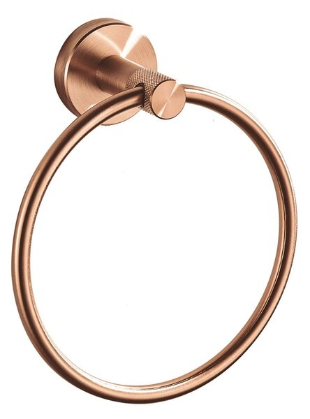 Bathroom hanger Ring 6610 Modern Brush Copper