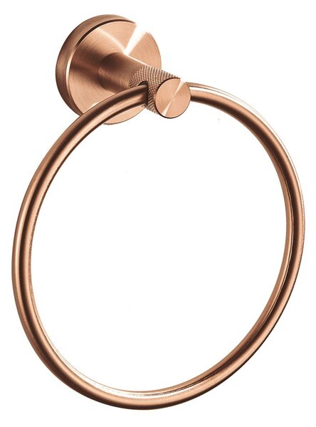 Bathroom hanger Ring 6610 Modern Brush Copper