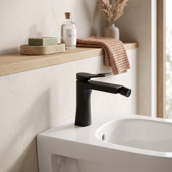 Bidet faucet Rea Soul Black