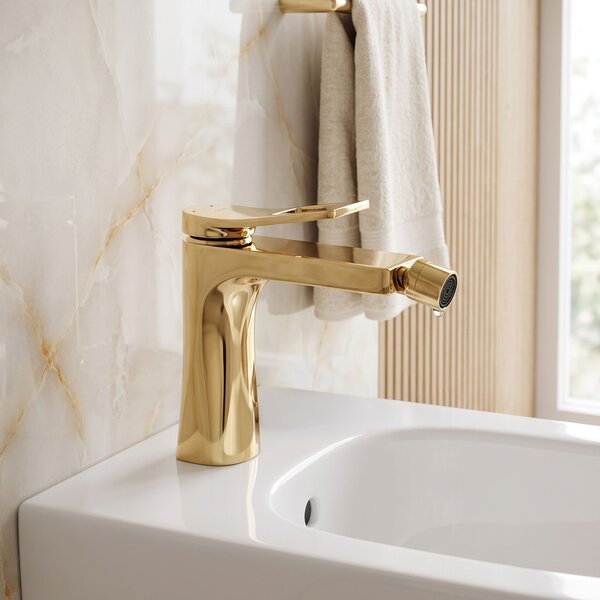 Bidet faucet Rea Soul Gold