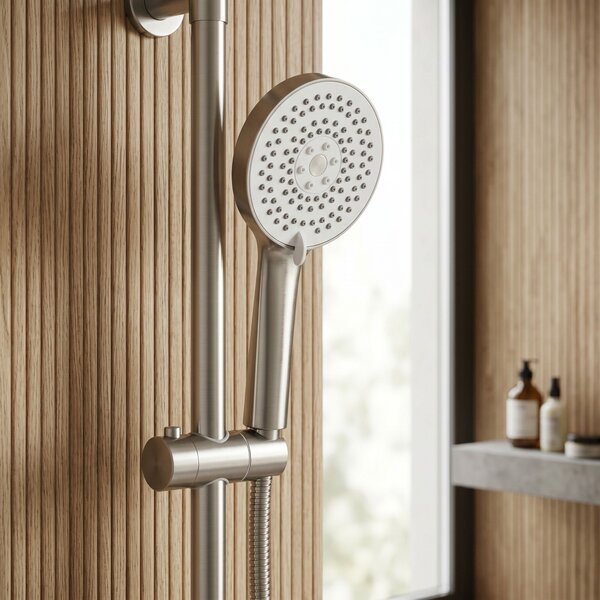 Shower handset REA JS-019 BRUSH NICKLE