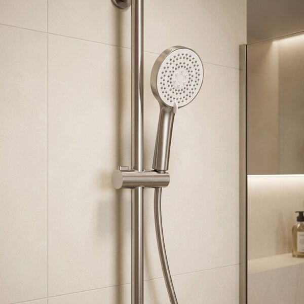 Shower handset REA JS-019 BRUSH NICKLE