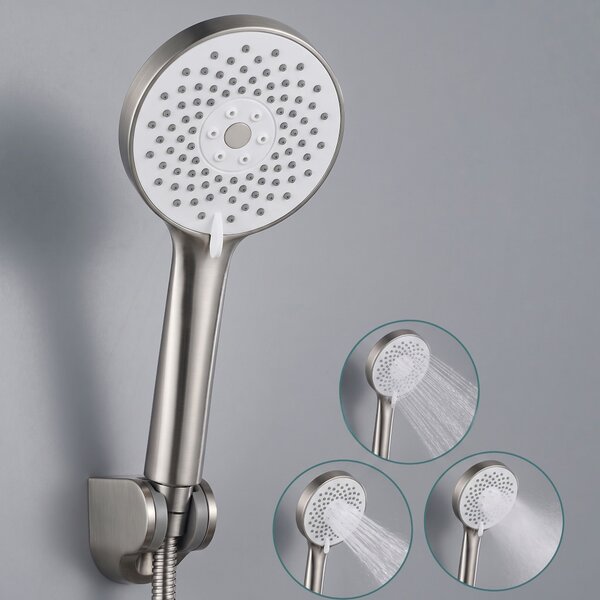 Shower handset REA JS-019 BRUSH NICKLE