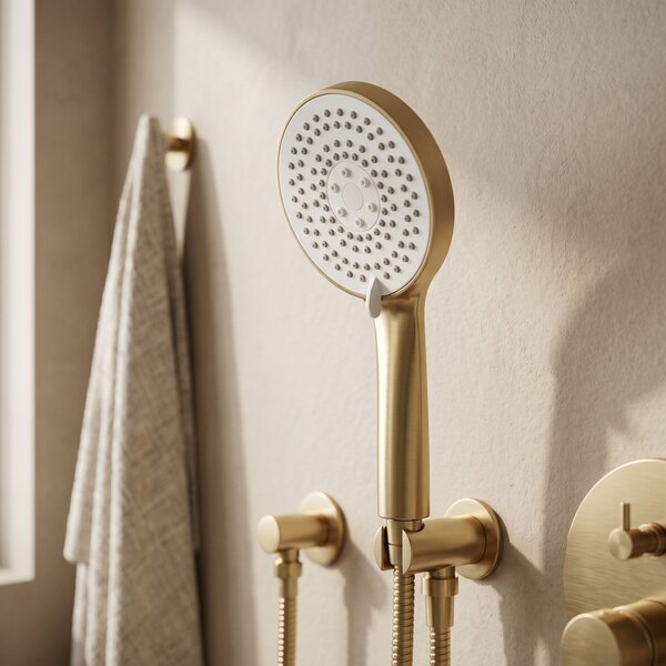Shower handset REA JS-019 BRUSH NICKLE