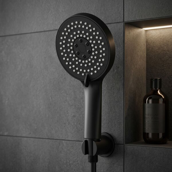 Shower handset REA JS-019 BLACK