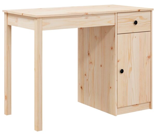 Desk 100x50x75 cm Solid Wood Pine