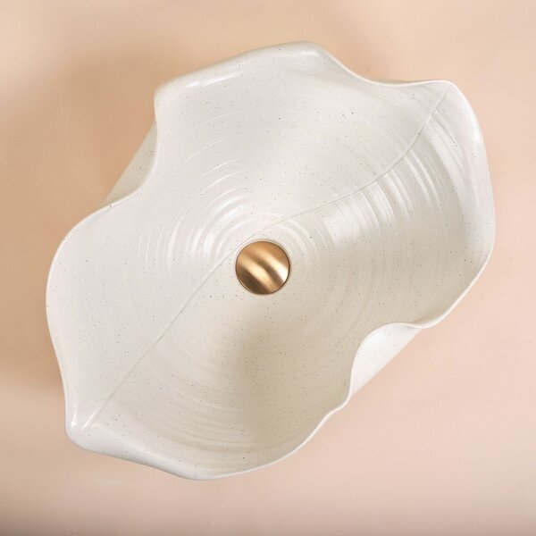 Ceramic Countertop Basin REA HM-02 Handmade ART