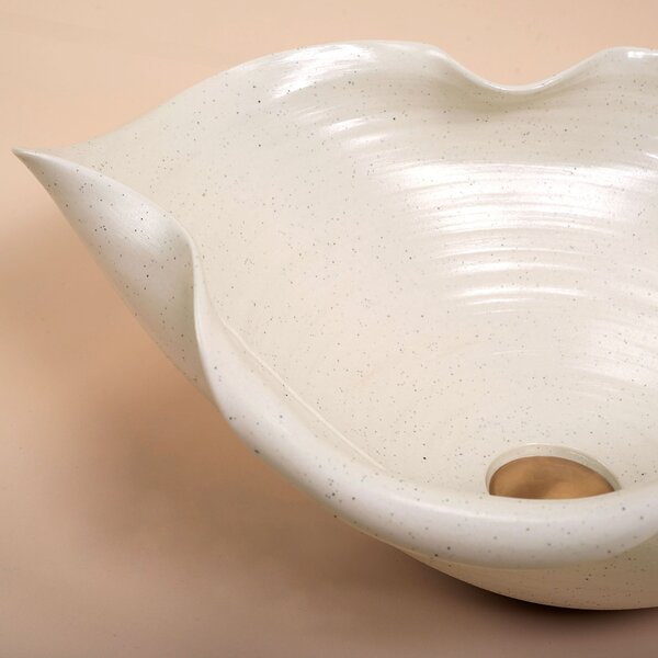 Ceramic Countertop Basin REA HM-02 Handmade ART