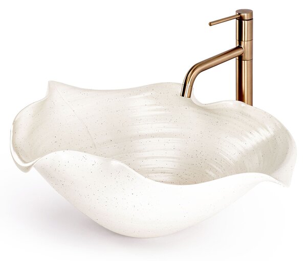 Ceramic Countertop Basin REA HM-02 Handmade ART