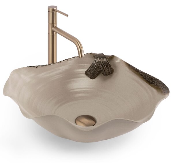 Ceramic Countertop Basin REA HM-22 Handmade ART