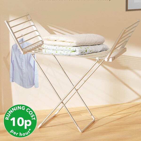 Vybra VS001-36R Heated Airer Silver