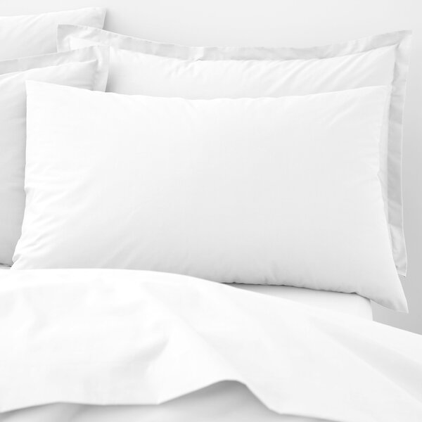Organic Cotton Standard Pillowcase Pair White