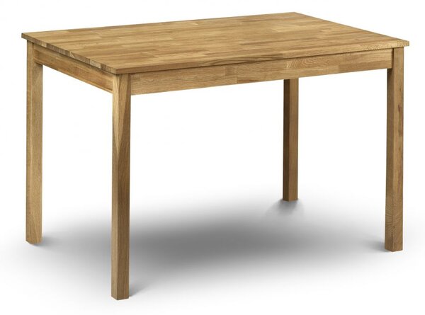 Calliope Rectangle Wooden Dining Table In Oiled Oak Finish