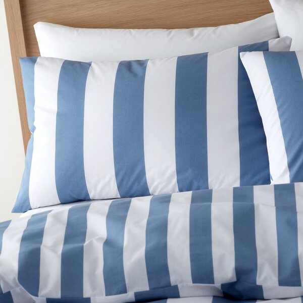 Catherine Lansfield Cove Stripe Duvet Cover and Pillowcase Set