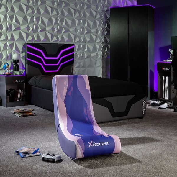X Rocker Video Rocker Gaming Chair Pink