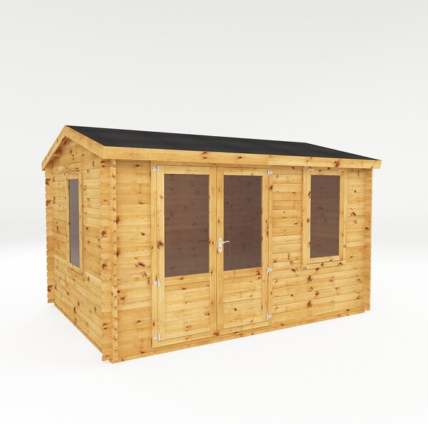 Mercia 4m x 3m Home Office Log Cabin 28mm