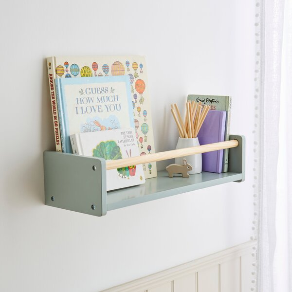 Kids Pippa Wall Bookshelf, 50cm