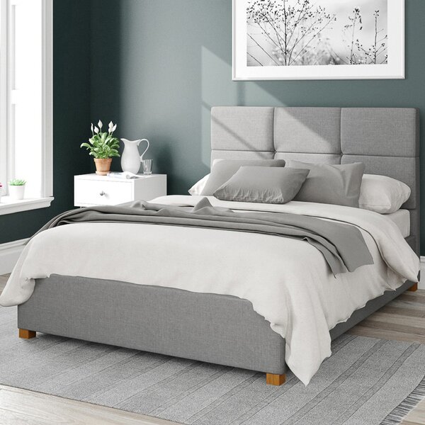 Caine Eire Linen Ottoman Bed Frame Grey
