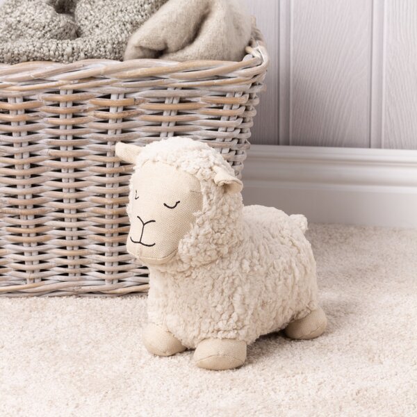 Paoletti Sheep Doorstop White