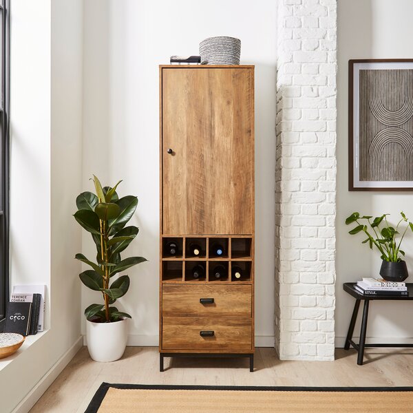 Fulton Compact Larder Cabinet Pine