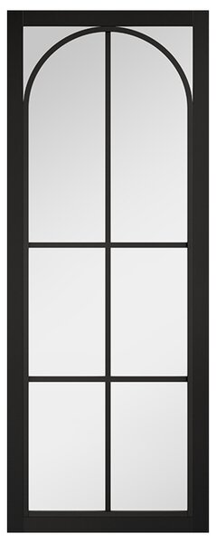 Astoria 1981mm X 686mm Clear Glazed Internal Door In Black