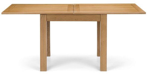 Aaralyn Wooden Flip Top Dining Table In Waxed Oak