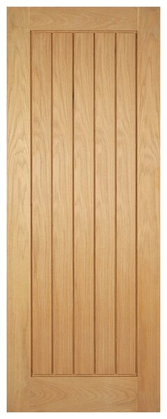 Mexicano 1981mm X 458mm Pre Finished Oak Internal Door In Oak