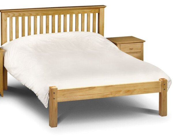 Ballari Wooden Low Foot Single Bed In Low Sheen