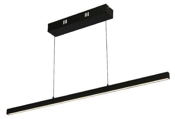 Layla Opal Acrylic Pendant Light In Black