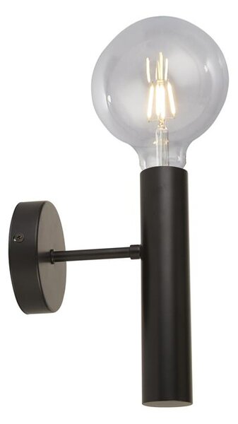 Dulwich Metal Wall Light In Black