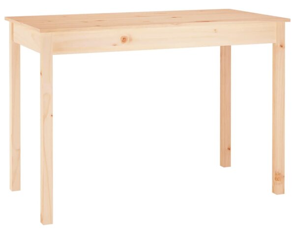 Dining Table 110x55x75 cm Solid Wood Pine