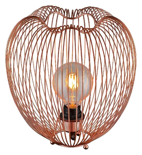 Dollis Metal Table Lamp In Copper