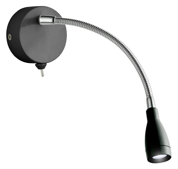 Flexy LED Adjustable Wall Light In Matt Black