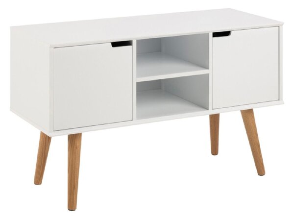 Martin Wooden Sideboard With 2 Doors In White